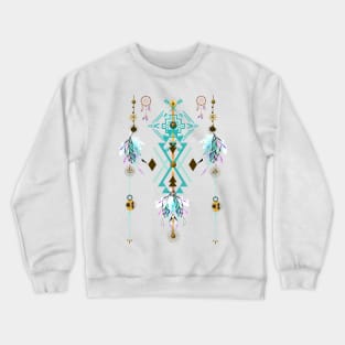 Azteca mayan plumas Crewneck Sweatshirt